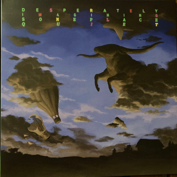 Disq (2) Desperately Imagining Someplace Quiet (Color Vinyl) Saddle Creek LP, Album, Ltd, Gre Mint (M) Mint (M)