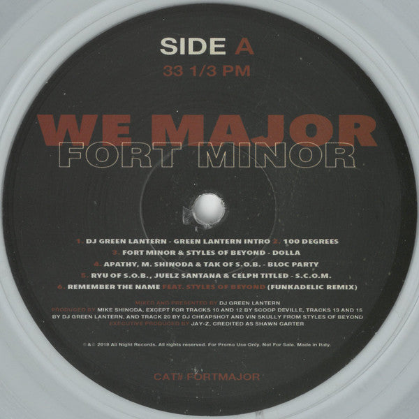 Fort Minor: We Major | Mint (M) Mint (M) - HIP HOP *COLOR*