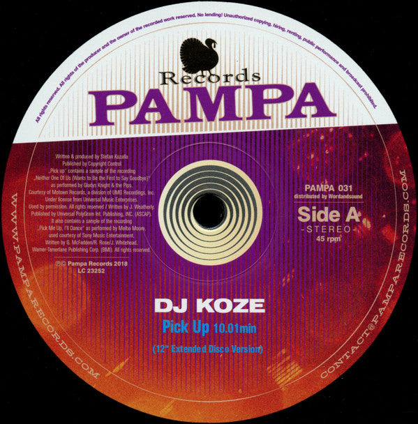 Pick Up | Mint (M) Mint (M) - DEEP HOUSE *NEW*