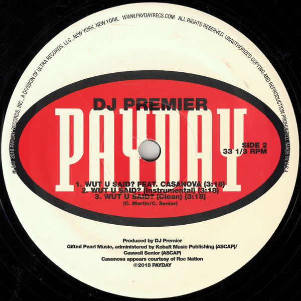 Our Streets / WUT U SAID? | Mint (M) Mint (M) - HIP HOP/RAP