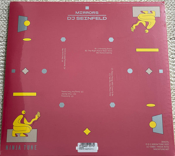 Mirrors (PINK & YELLOW VINYL) | Mint (M) Mint (M) - HOUSE *NEW/COLOR*
