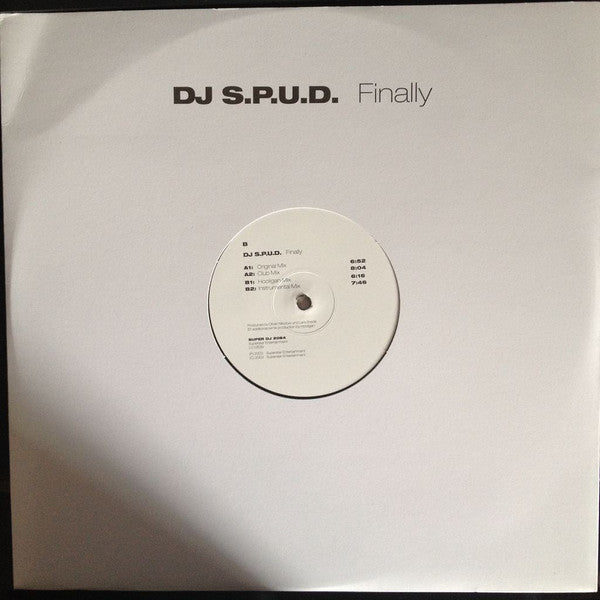 Finally | Very Good Plus (VG+) Very Good Plus (VG+) - TECHNO / USED *VERY GOOD+*