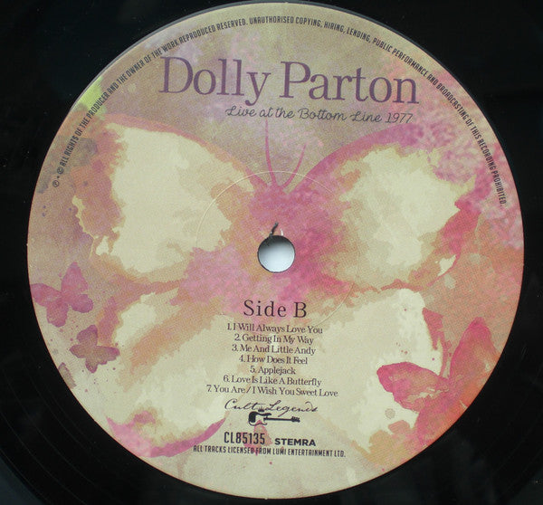 Live At The Bottom Line 1977 | Mint (M) Mint (M) - COUNTRY