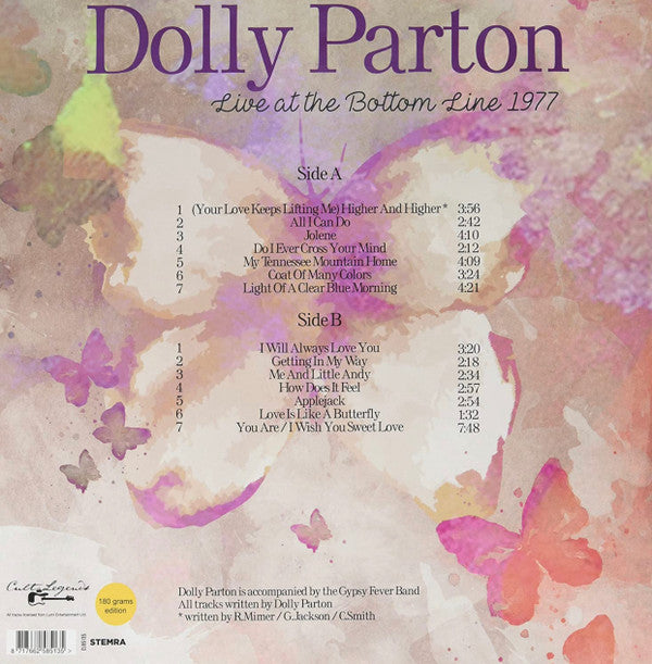 Live At The Bottom Line 1977 | Mint (M) Mint (M) - COUNTRY