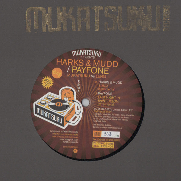 Mukatsuku Vs Leng : The Balearic Edition | Mint (M) Generic