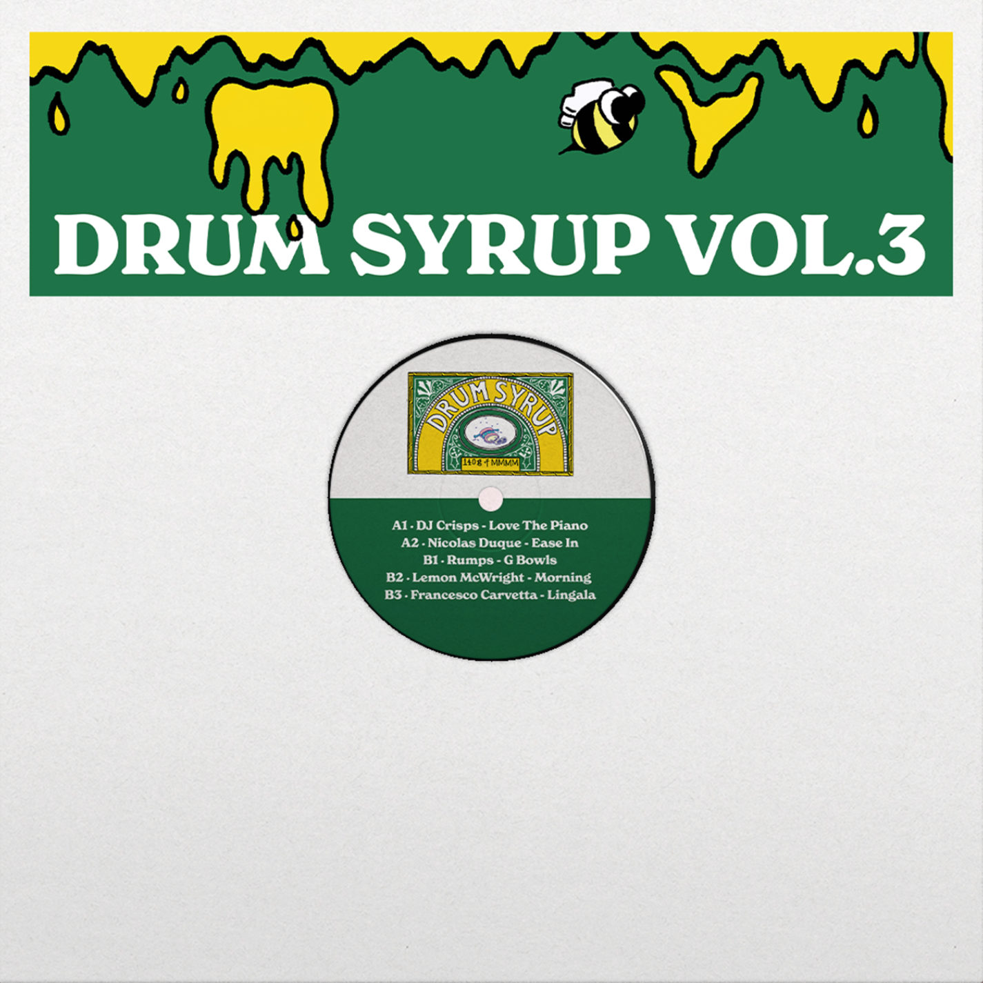 Various - (PRESALE 6/15/26) Drum Syrup Vol 3 (VINYL) | Mint (M) Mint (M) - DOWNTEMPO *NEW*