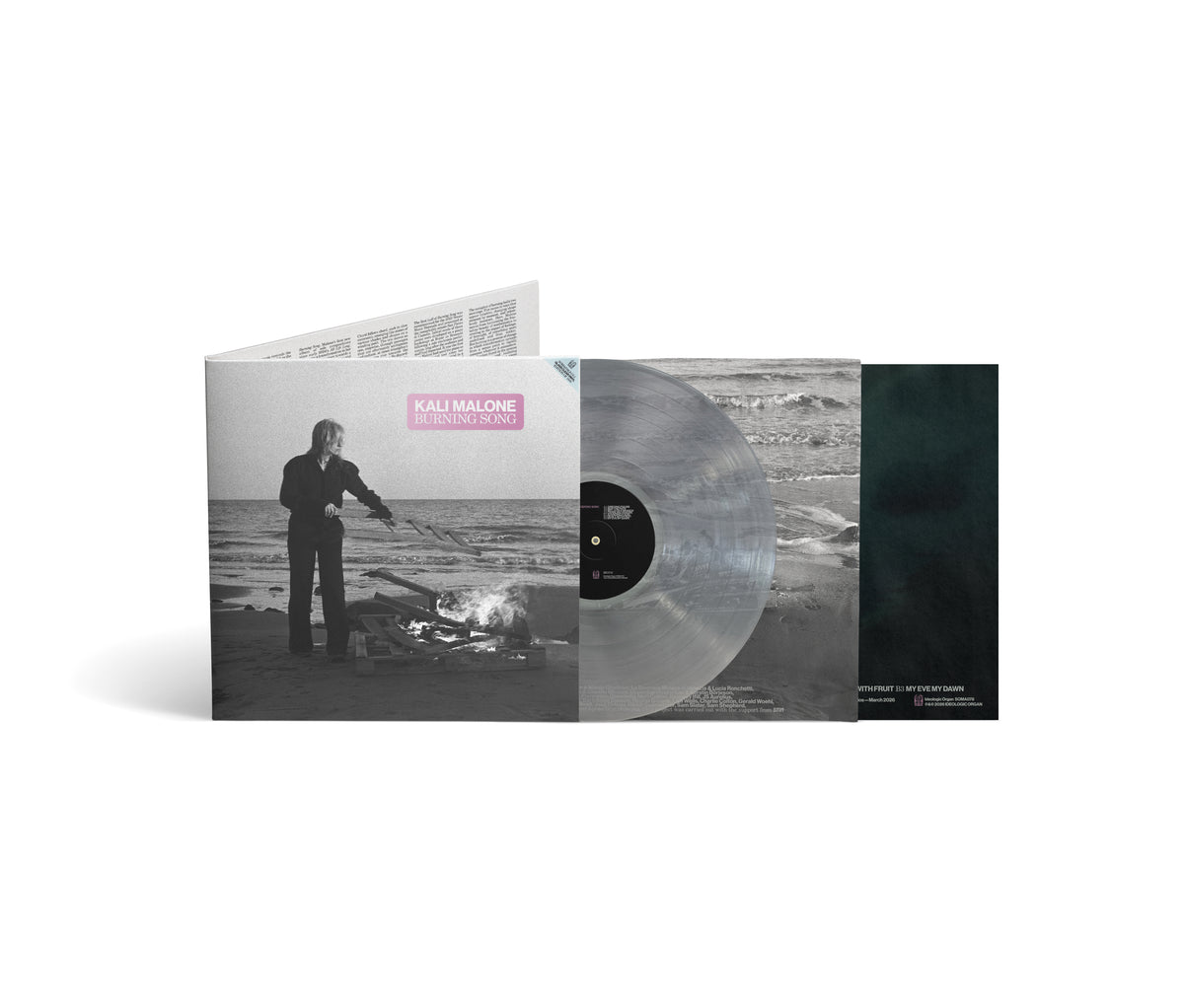 KALI MALONE - (PRESALE 10/30/26) Burning Song (CD) | NEW - DOWNTEMPO *NEW*