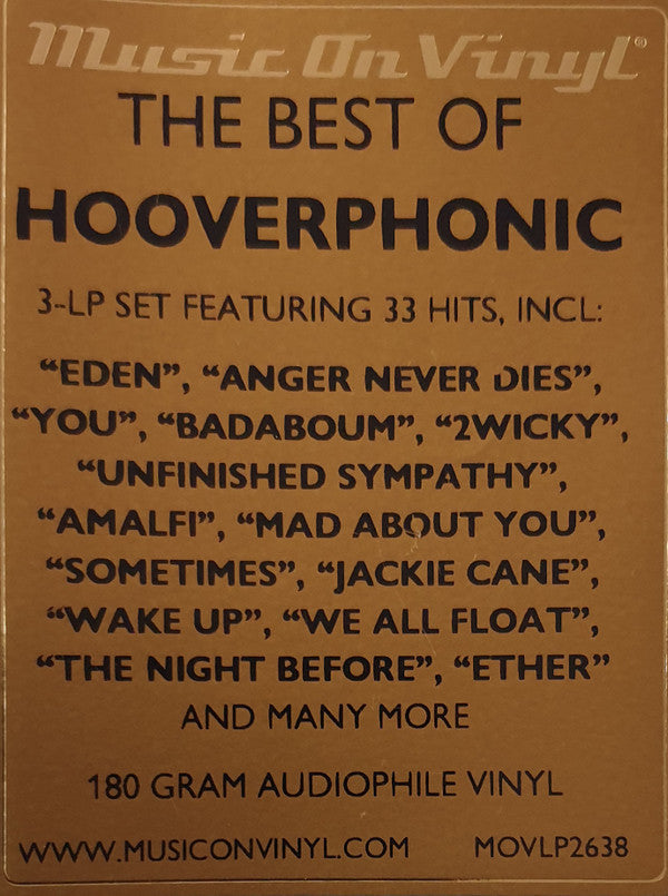 The Best Of Hooverphonic | Mint (M) Mint (M) - DOWNTEMPO *SEALED*