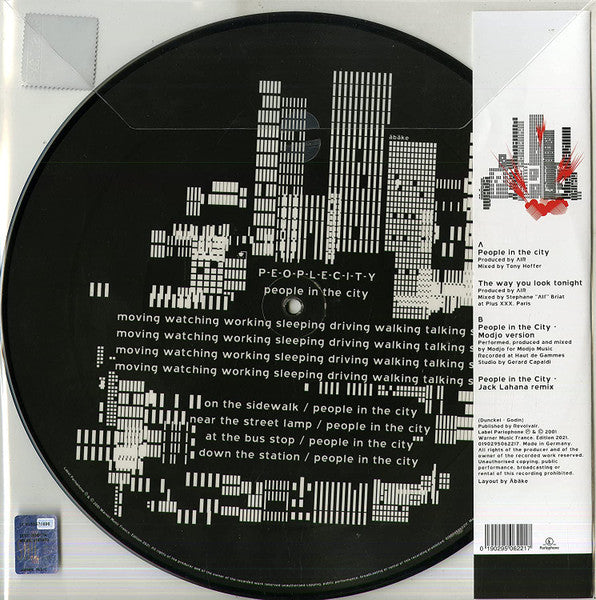 People In The City (PICTURE VINYL) | Mint (M) Mint (M) - DOWNTEMPO *SEALED*