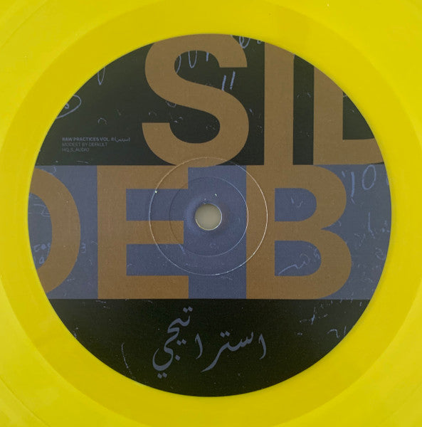 Modest By Default - Raw Practices Vol. II ( استراتيجي ) *YELLOW* | Near Mint (NM) Near Mint (NM) - DOWNTEMPO / USED *NEAR MINT*