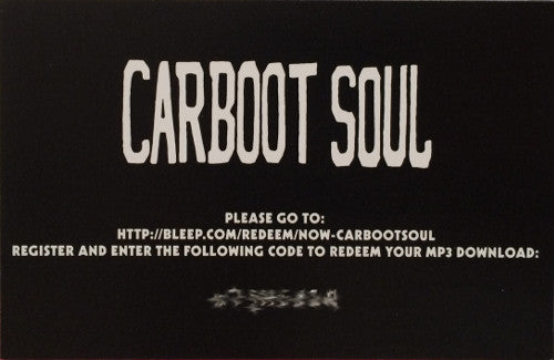 Carboot Soul | Mint (M) Mint (M) - DOWNTEMPO *SEALED*