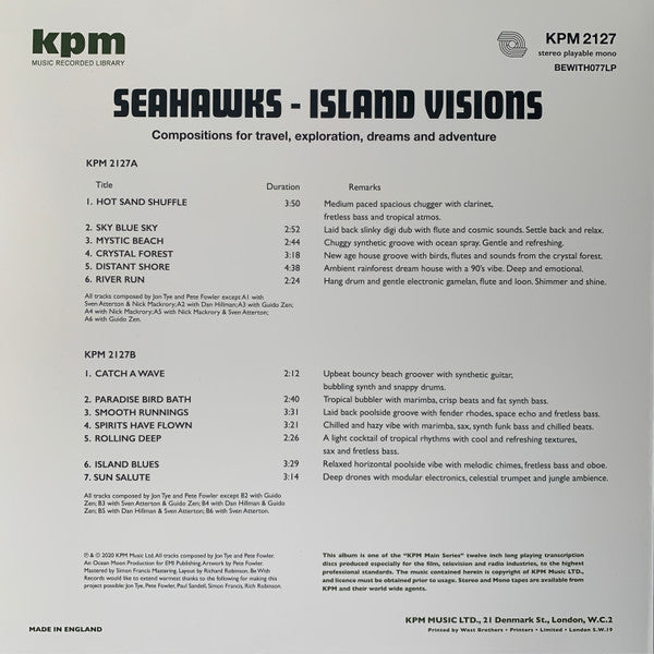 Island Visions | Mint (M) Mint (M) - DOWNTEMPO *SEALED*