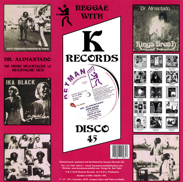 DR. ALIMANTADO - Zion Gates (VINYL) | Mint (M) Mint (M) - REGGAE *NEW*