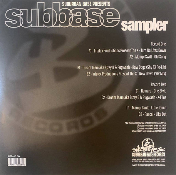 Subbase Sampler (2xVINYL) | Mint (M) Mint (M) - DRUM & BASS/JUNGLE *NEW*