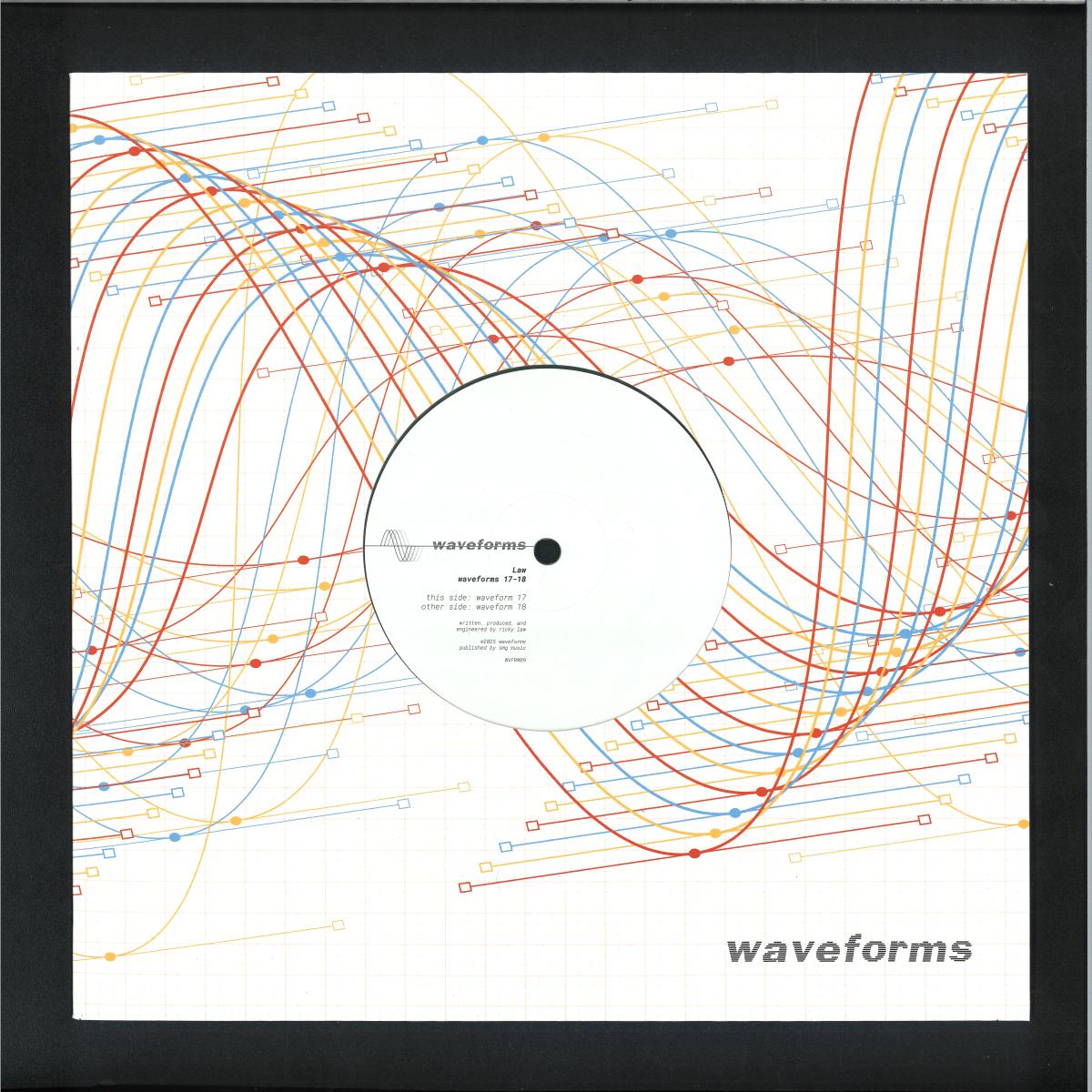 Law - waveforms 17-18 (GREEN MARBLED VINYL 12" waveforms) | NEW Mint (M) Mint (M) - DRUM & BASS *NEW/COLOR*
