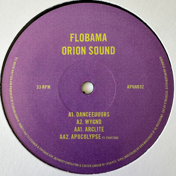 Orion Sound (VINYL) | Mint (M) Mint (M) - DRUM & BASS *NEW*