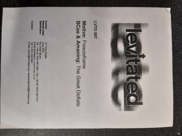 Freezeframe / The Great Deflate | Mint (M) Generic