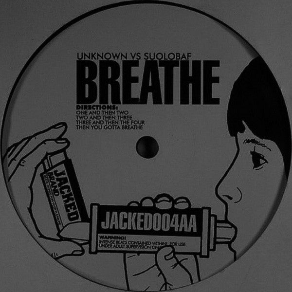 Unknown Artist - Wake The Fuck Up (Remix) / Breathe (Remix) | Mint (M) Generic - DRUM & BASS *NEW*