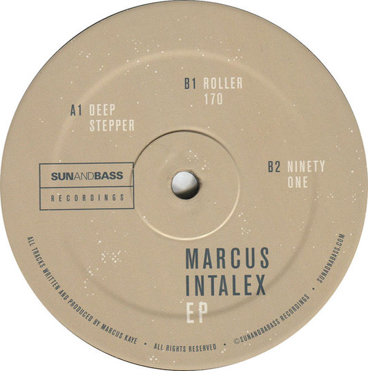 Marcus Intalex Marcus Intalex EP 12" Mint (M) Mint (M)
