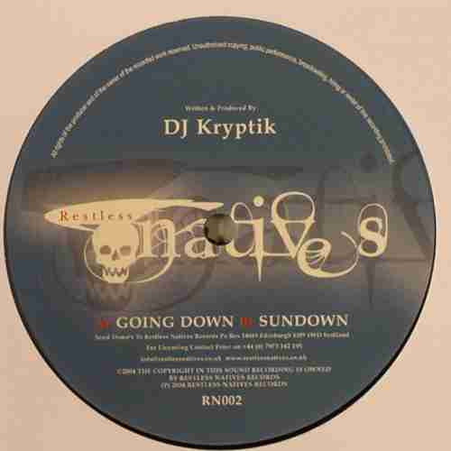 DJ Kryptik Going Down / Sundown 12" Mint (M) Generic