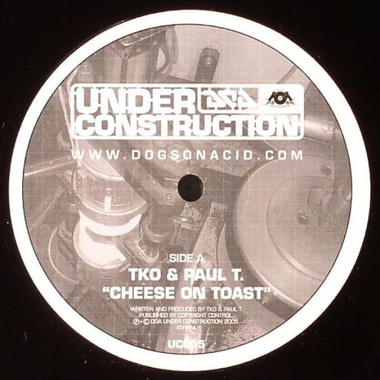 TKO Cheese On Toast / Feelin 12" Mint (M) Generic