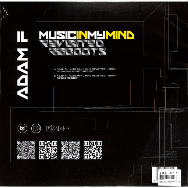 Adam F - Music In My Mind Revisited Reboots (12" VINYL) | NEW Mint (M) Mint (M) - DRUM & BASS *SEALED*