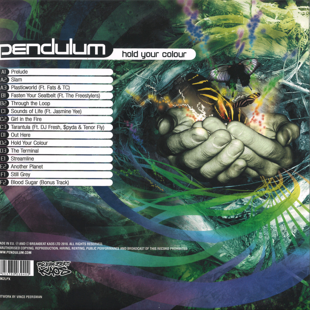Pendulum - Hold Your Colour (2018 Vinyl Edition) (VINYL 3xLP Breakbeat Kaos) | NEW - DRUM & BASS *SEALED*