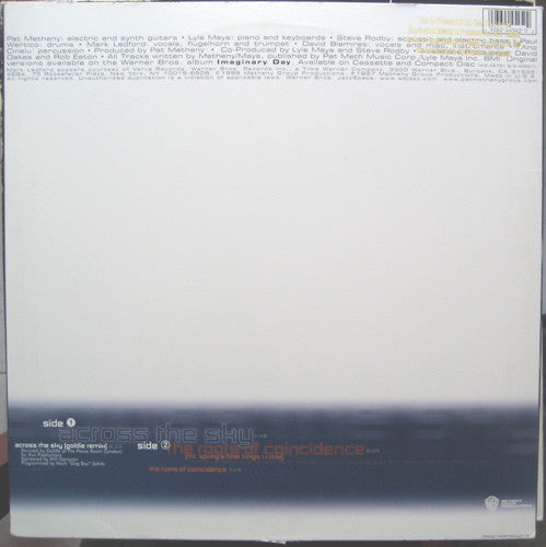 Across The Sky / The Roots Of Coincidence (GOLDIE) | Excellent+ (EX+) Excellent (EX) - DRUM & BASS / USED *EXCELLENT+*