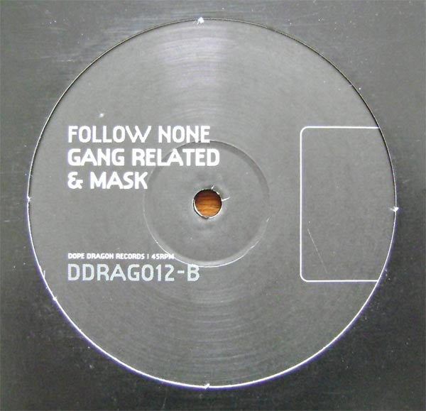 Gang Related & Mask - Concentration (VINYL) | Excellent (EX) Generic - DRUM & BASS / USED *EXCELLENT*