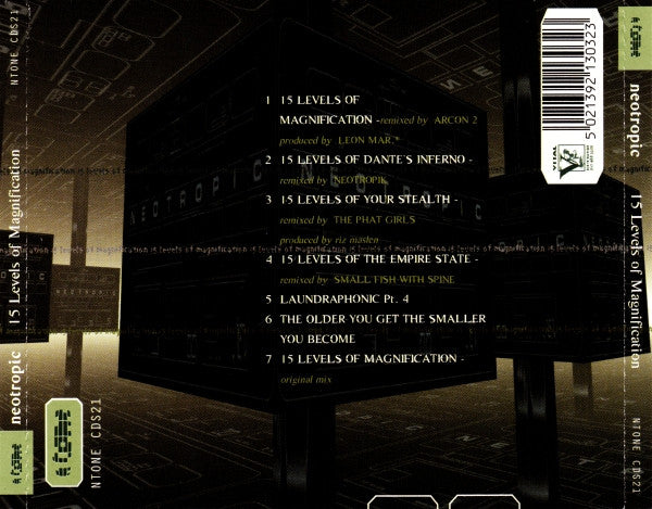 15 Levels Of Magnification (CD) | Near Mint (NM) Near Mint (NM) - DRUM & BASS / USED *NEAR MINT*