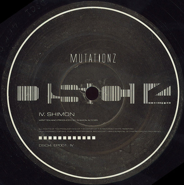 Mutationz I-IV: DISK 2 ONLY | Very Good Plus (VG+) Generic