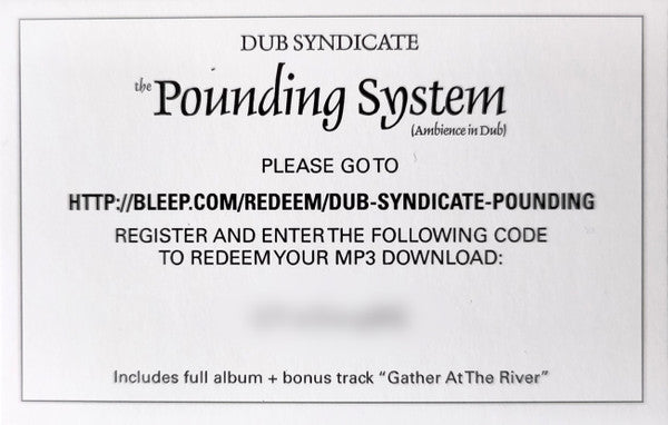 Dub Syndicate - The Pounding System (Ambience In Dub) | Mint (M) Mint (M) - REGGAE