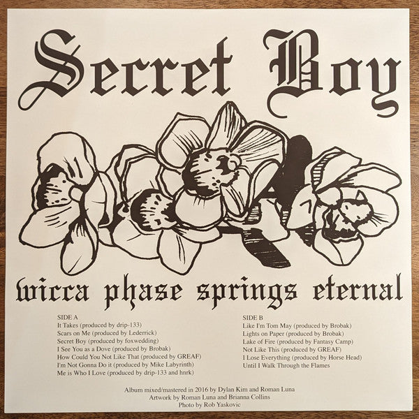 Wicca Phase Springs Eternal Secret Boy LP Mint (M) Mint (M)