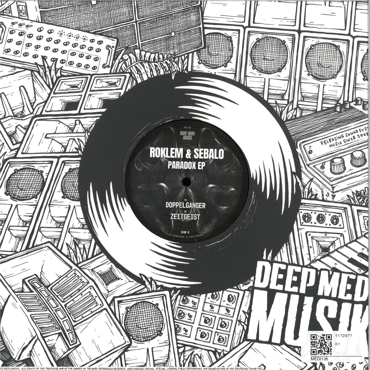 Roklem & Sebalo - Paradox (VINYL 12" Deep Medi Musik) | NEW Mint (M) Mint (M) - DUBSTEP *NEW*