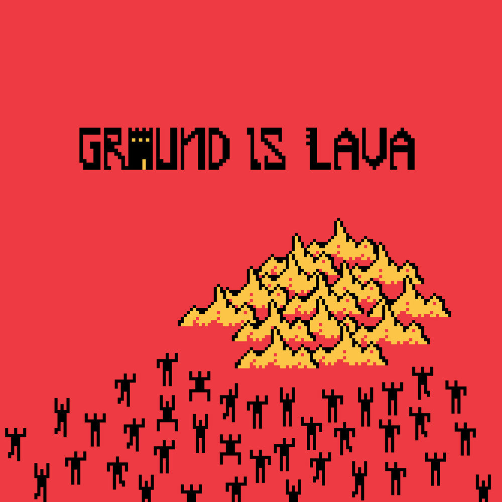 Groundislava - Groundislava (TRANSLUCENT RED VINYL) (Vinyl) | Mint (M) Mint (M) - ELECTRONIC *NEW*