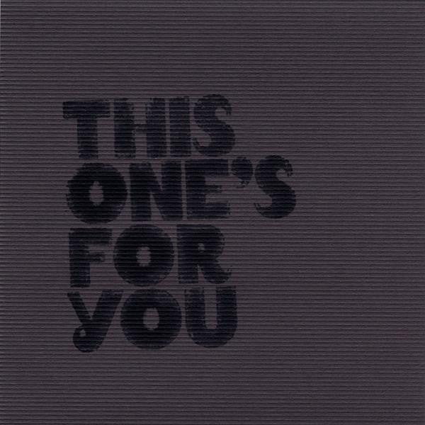 Gasman - This One's For You (CD) | Mint Mint - ELECTRONIC *NEW*