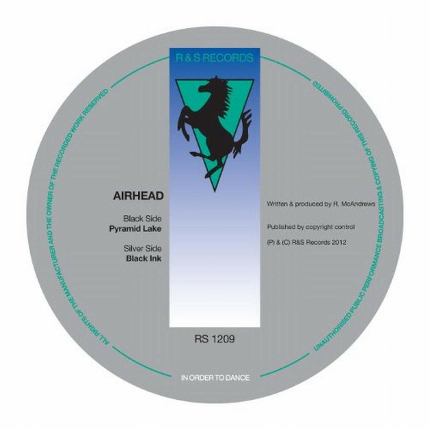 Airhead - Pyramid Lake / Black Ink - 12" | - ELECTRONIC *NEW*