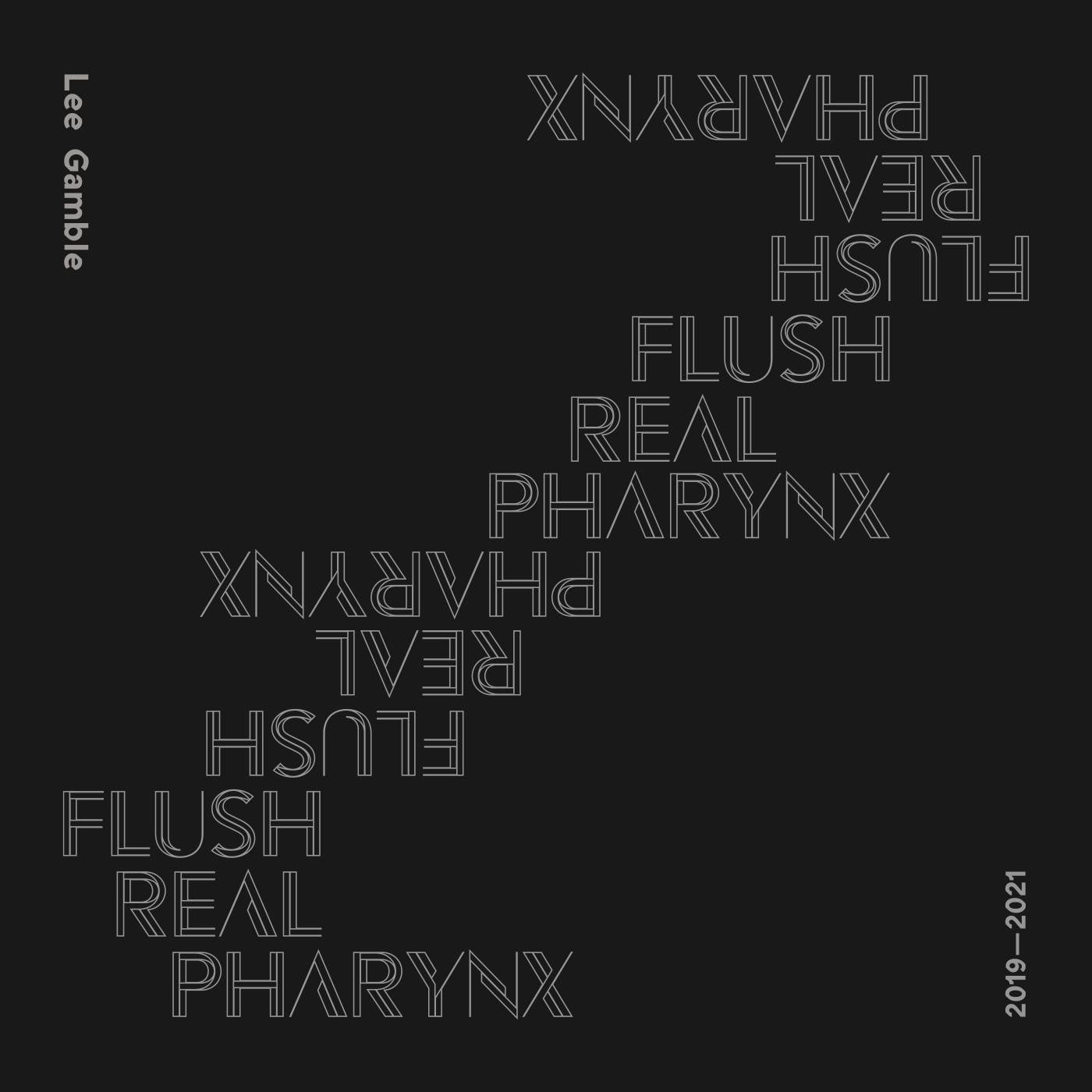 Gamble, Lee - Flush Real Pharynx 2019 - 2021 (CD) | - ELECTRONIC *NEW*