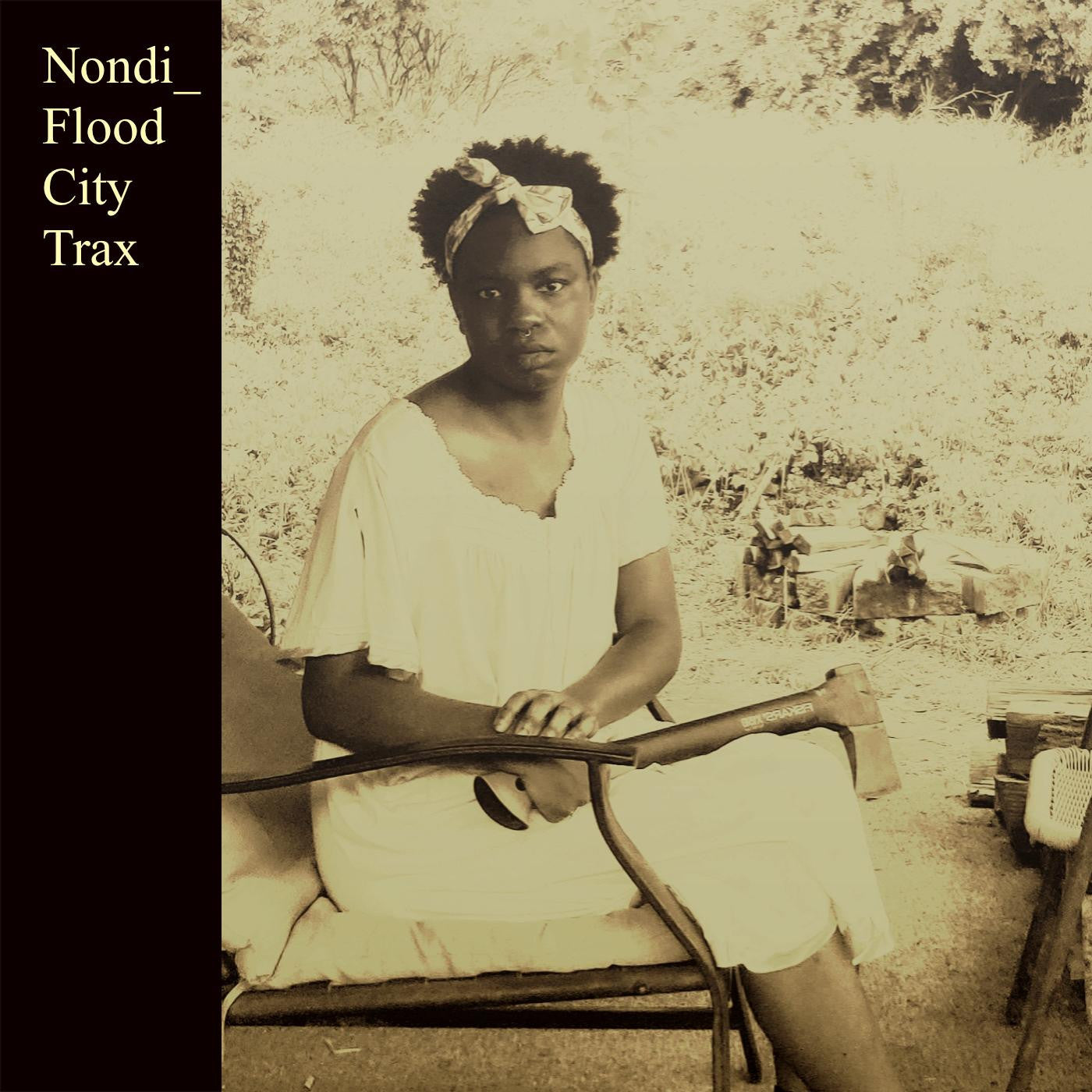 Nondi_ - Flood City Trax (TRANSPARENT BEIGE VINYL) (Vinyl) | Mint (M) Mint (M) - ELECTRONIC *NEW*