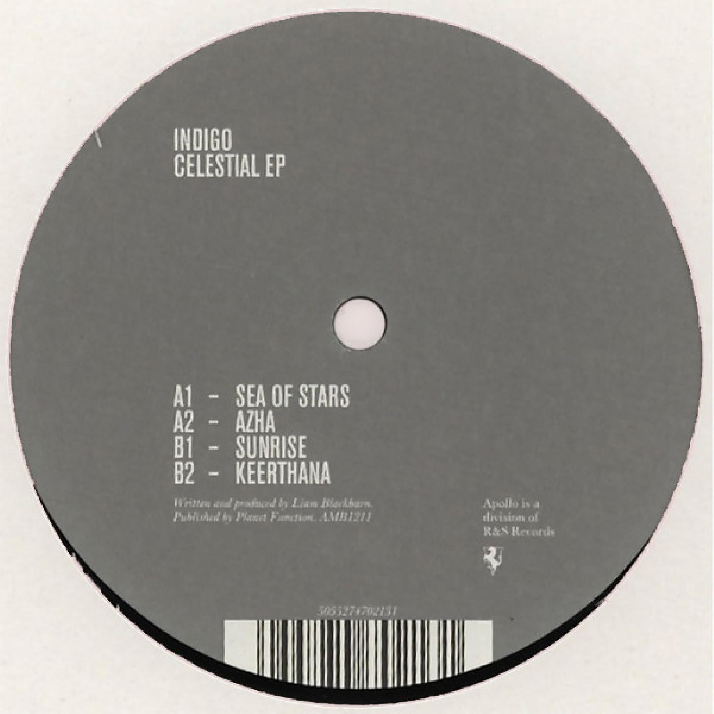 Indigo - Celestial EP 12" | - ELECTRONIC *NEW*