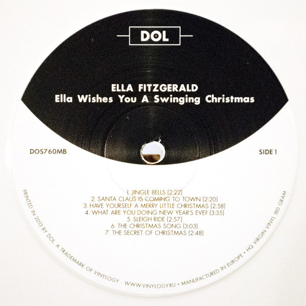 Ella Fitzgerald Ella Wishes You A Swinging Christmas DOL LP, Album, RE, Whi Mint (M) Mint (M)