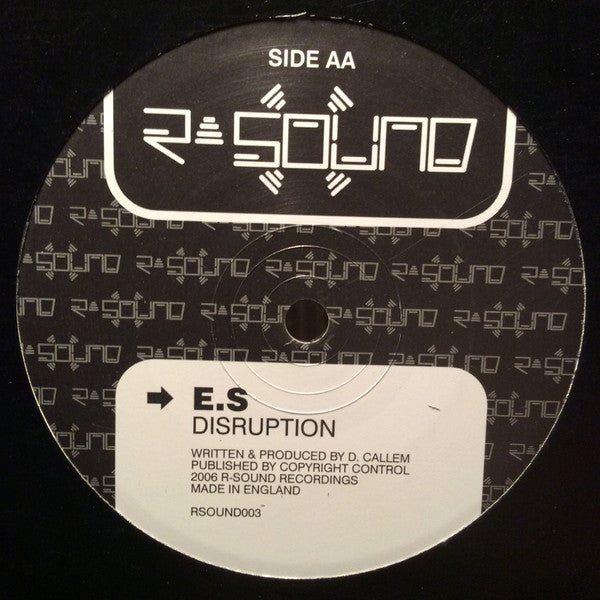 Robin / Disruption | Mint (M) Generic - DRUM & BASS *NEW*