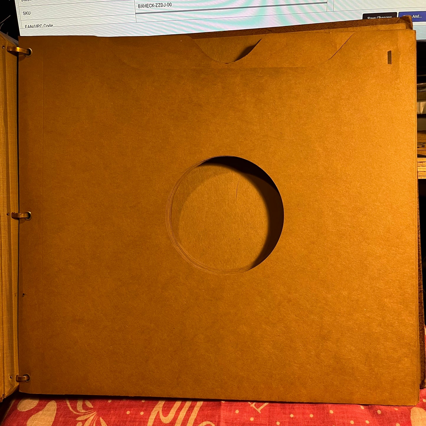 12" 78 RPM BOOK BINDER *12-PAGE* | Excellent (EX)