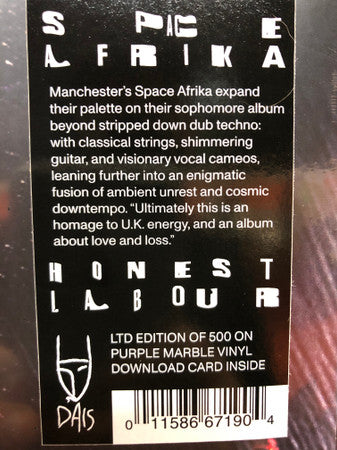 Honest Labour | Mint (M) Mint (M) - EXPERIMENTAL/AMBIENT *COLOR*