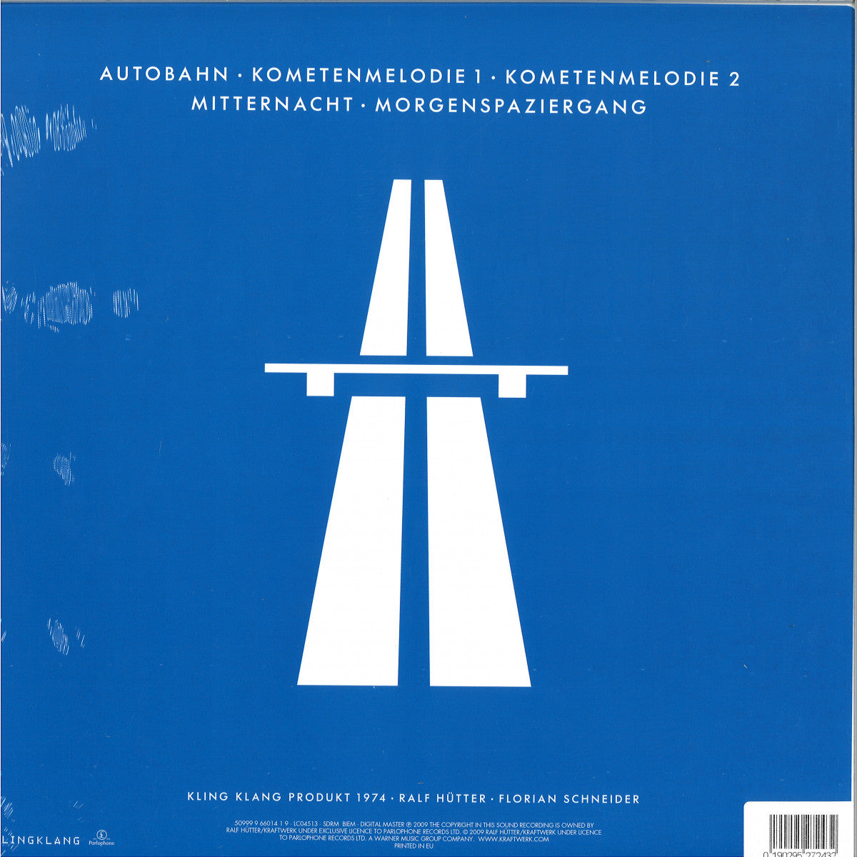 Kraftwerk - Autobahn (BLUE VINYL LP Parlophone) | NEW Mint (M) Mint (M) - EXPERIMENTAL *NEW/COLOR*