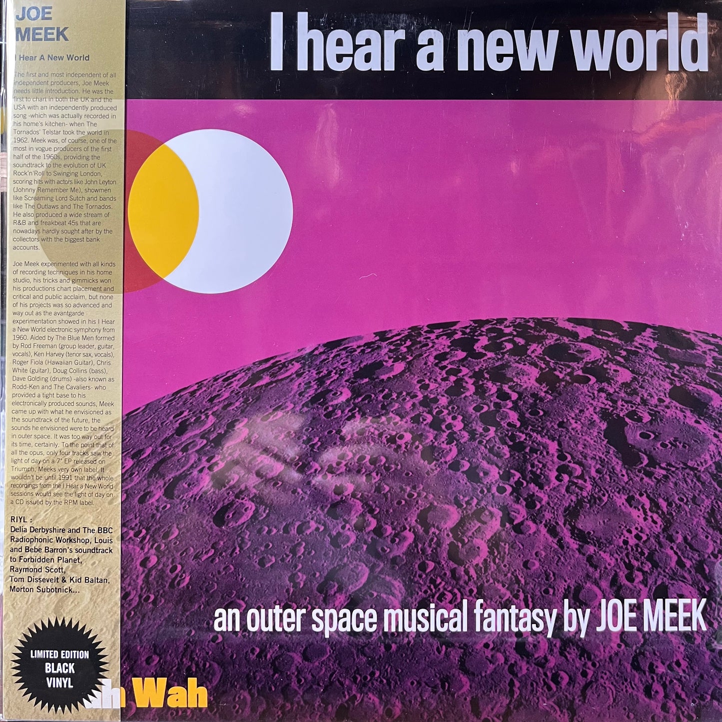 I Hear A New World (BLACK VINYL) | Mint (M) Mint (M) - EXPERIMENTAL *NEW*