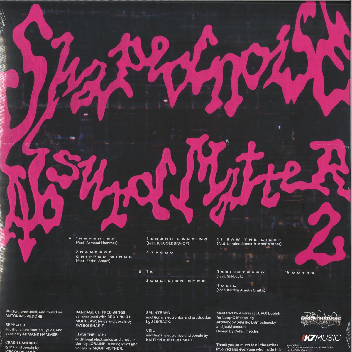 Shapednoise - Absurd Matter 2 (VINYL LP Weight Looming) | NEW - EXPERIMENTAL *NEW*