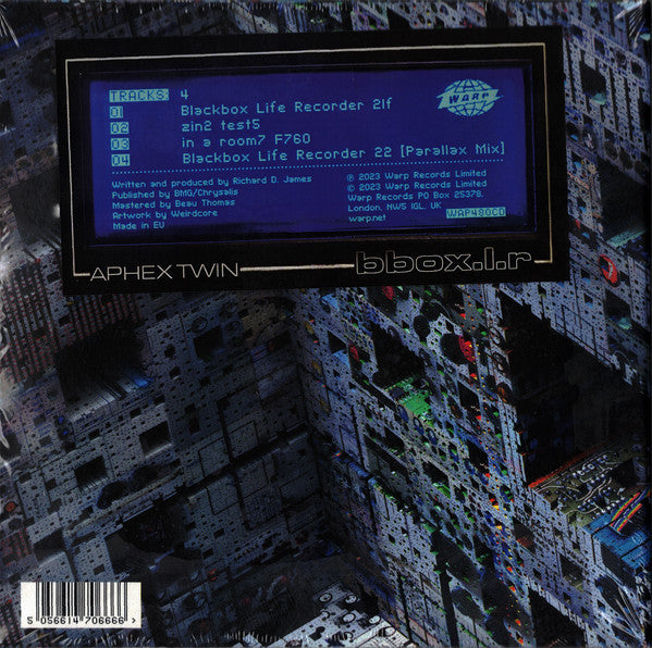 Blackbox Life Recorder 21f / In A Room7 F760 (VINYL) | Mint (M) Mint (M) - EXPERIMENTAL *NEW*