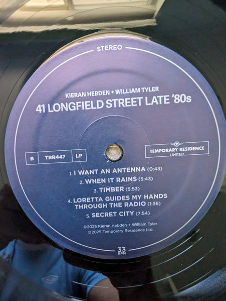 41 Longfield Street Late '80s (VINYL) | Mint (M) Mint (M) - EXPERIMENTAL *SEALED*