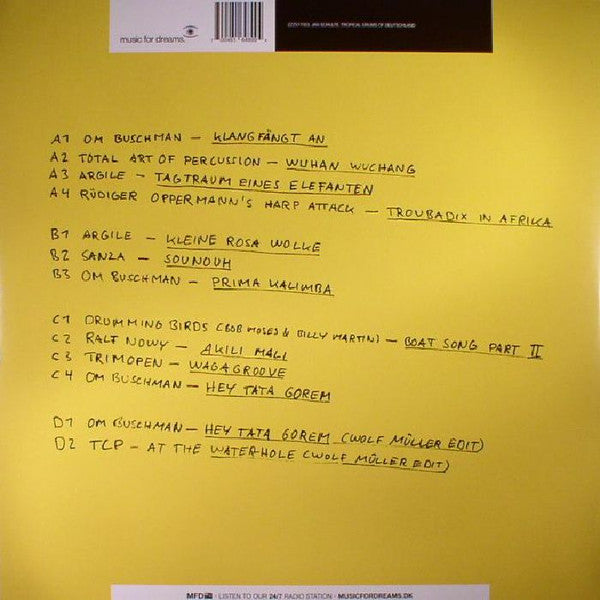 Tropical Drums Of Deutschland (2xVINYL) | Mint (M) Mint (M) - EXPERIMENTAL *SEALED*